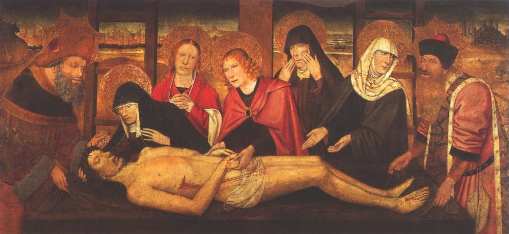 Plany sobre el cos de Crist mort