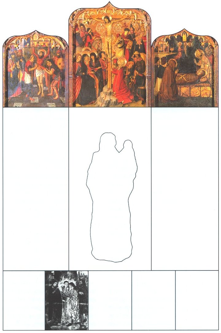 Retaule de Santa Anna, Sant Bartomeu i Santa Magdalena de Sant Mart&iacute; de Perteg&agrave;s