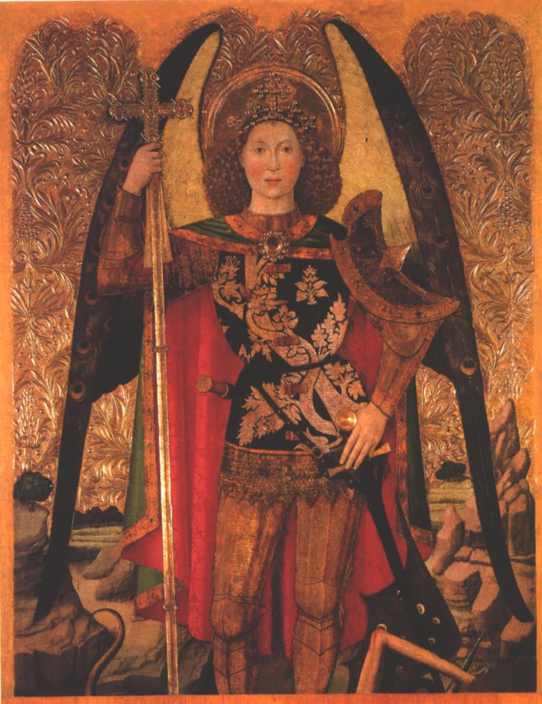 Detall de Sant Miquel arc&agrave;ngel