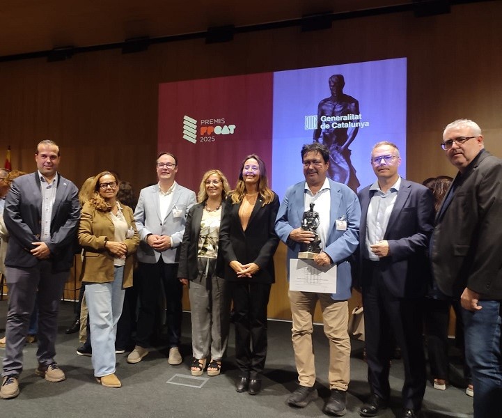 La Ponderosa, empresa col·laboradora de l’institut, reconeguda als Premis FPCAT 2025