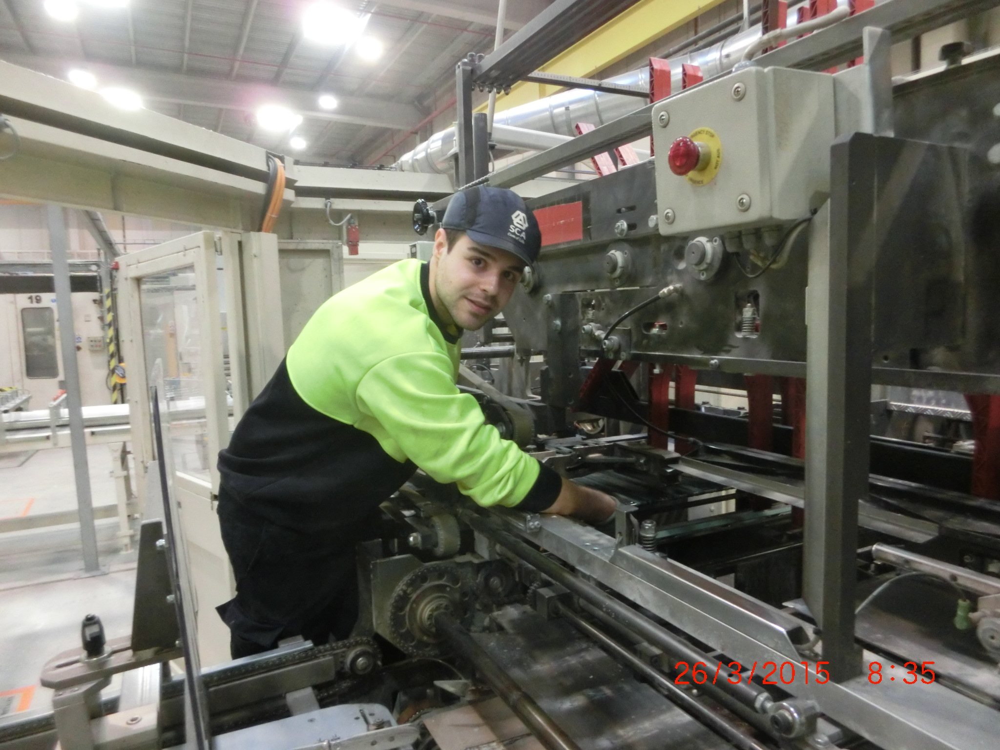 alumne de mecatrònica amb conveni dual